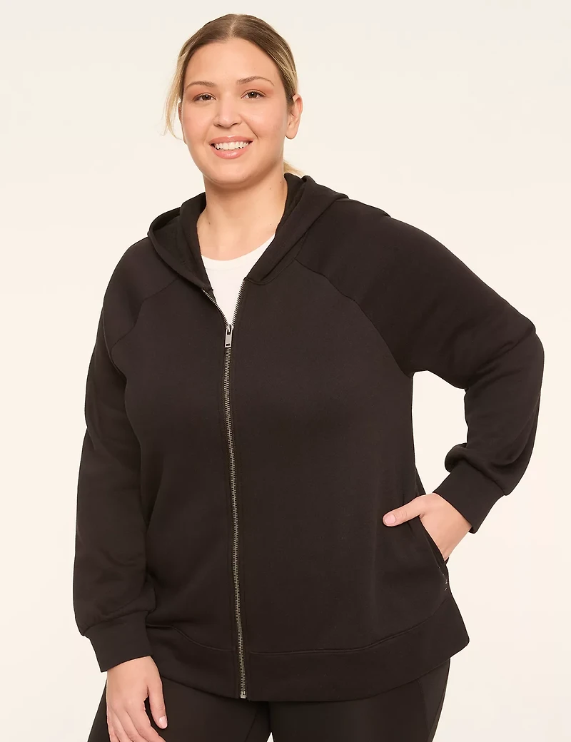 LIVI French Terry Full-Zip Jacket