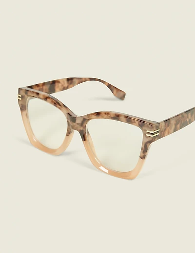 Neutral Tort Ombre Square Reader