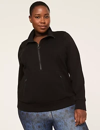 LIVI Knit Half-Zip Sweatshirt