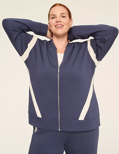 LIVI Journey Colorblock Long-Sleeve Sweatshirt