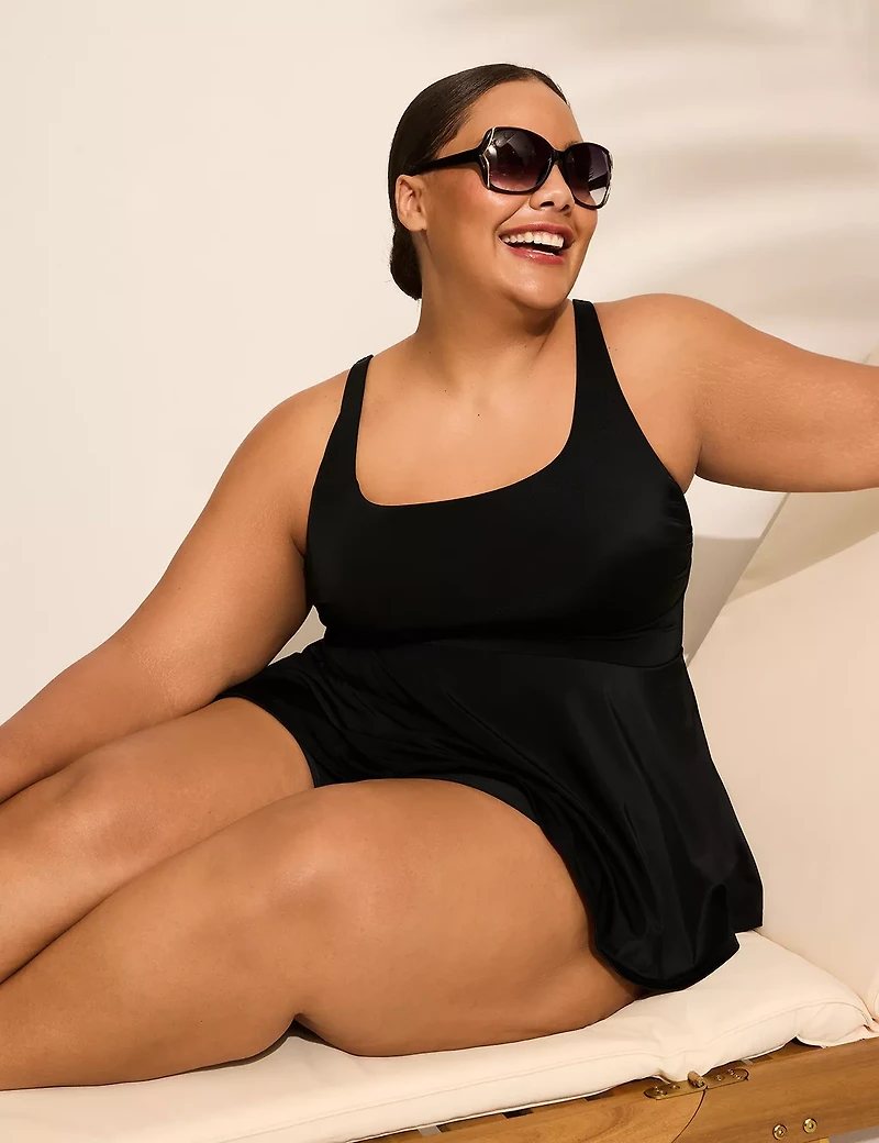 No-Wire Swing Tankini Top