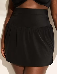 Ultra High-Waist Circle Swim Skirt