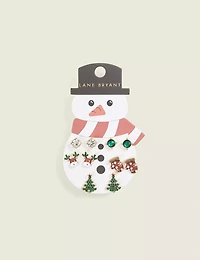 Snowman Earring 5-Pack