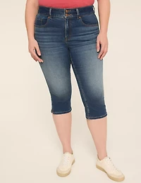 Tighter Tummy Fit High-Rise Capri Jean