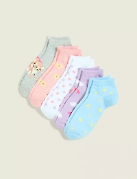 5-Pack Ankle Socks - Rain & Sunshine