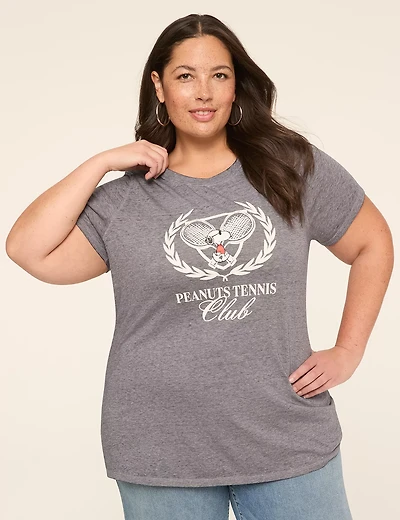 Snoopy Tennis Club Graphic Tee