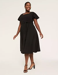 Lena Square Neck Dress
