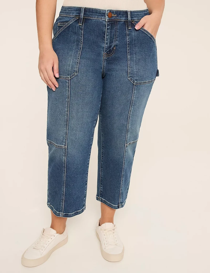 360 Flex Signature Fti Straight Crop Jean