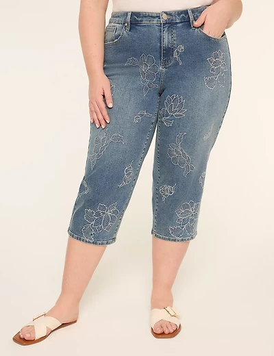 360 Flex Signature Fit Straight Crop Jean