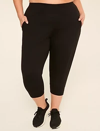 LIVI Soft Mid-Rise Capri Jogger