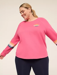 LIVI Long-Sleeve Crew-Neck Sweatshirt