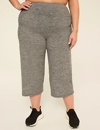 LIVI High-Rise Livi Soft Marled Wide Leg Crop