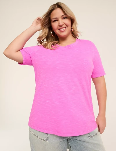 Perfect Sleeve Crew-Neck Tee