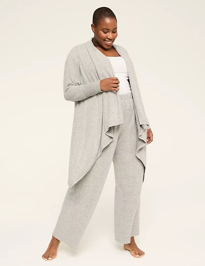 Brushed Hacci Sharkbite Cardigan