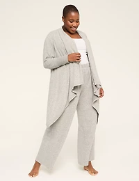 Brushed Hacci Sharkbite Cardigan