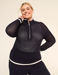 LIVI Half-Zip Sweater Pullover