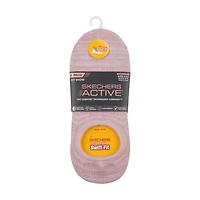 Skechers Non-Terry No Show Socks