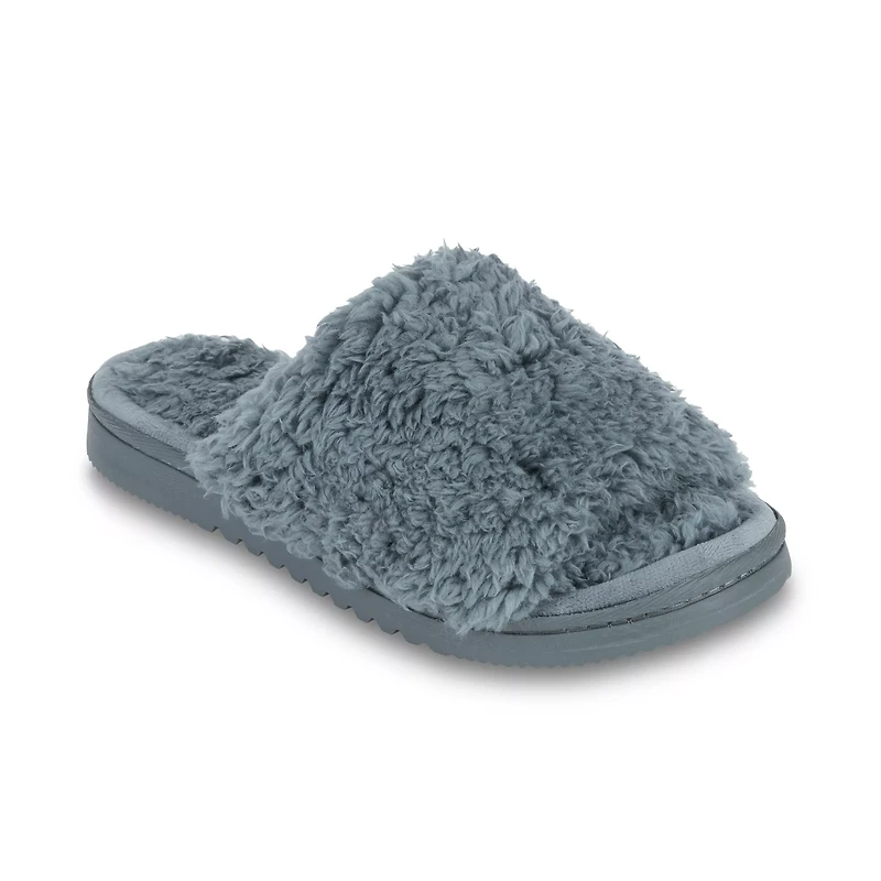 Lemon Anywhere Berber Slide Slipper