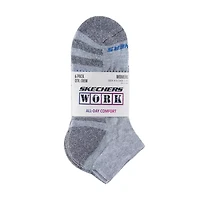 Skechers Extended Terry Quarter Crew Socks