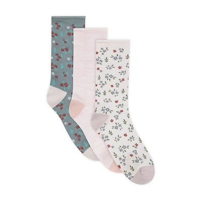 Lemon Recycled Pillow Polytam Crew Socks