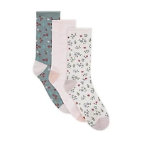 Lemon Recycled Pillow Polytam Crew Socks