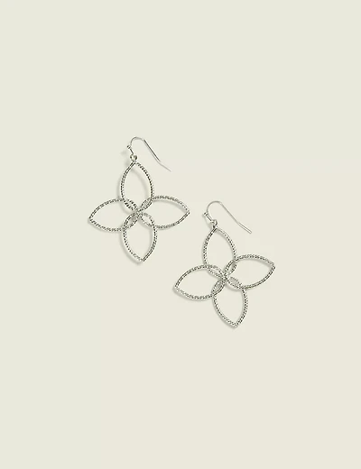 Floral Motif Earrings