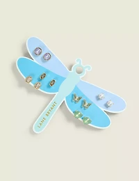 Dragonfly Post Earrings 6-Pack