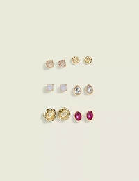 Butterfly Post Earrings 6-Pack