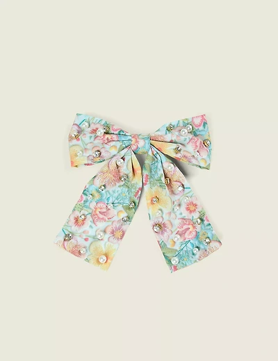 Floral Hair Bow