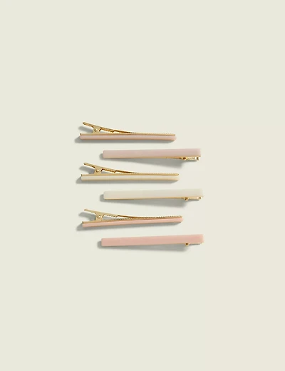 Green & Neutral Hair Clip Pack