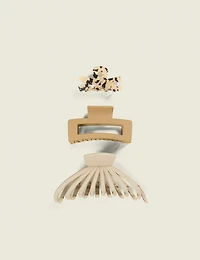 Neutral Claw Clip 3-Pack