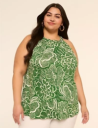 Sleeveless Halter Top