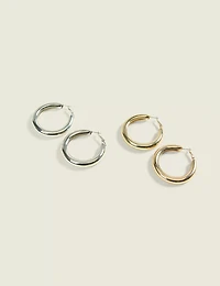 Hoop Earring 2-Pack