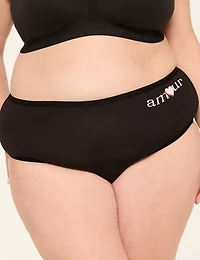 Cotton High-Leg Brief Panty