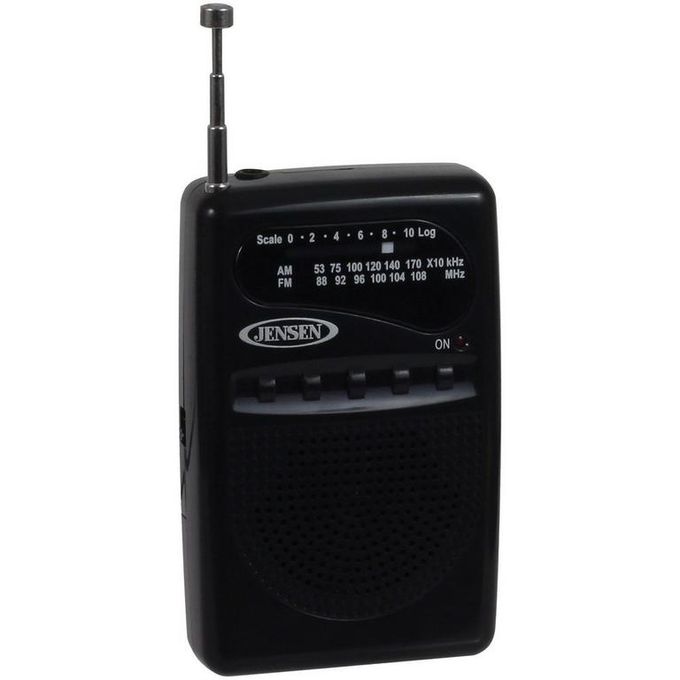 Jensen AM/FM Portable Pocket Radio with Built-in Speaker (GameStop)