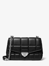 SoHo Large Quilted Leather Shoulder Bag