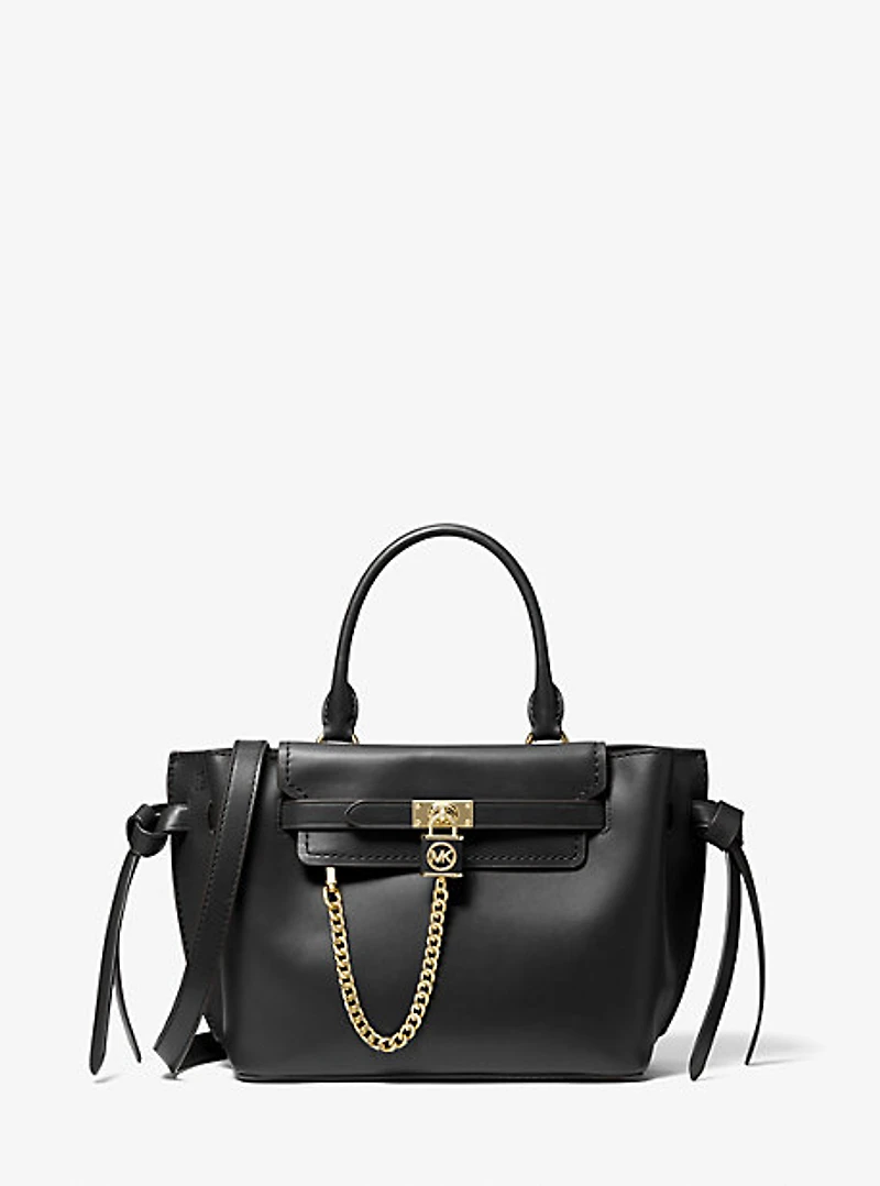 Hamilton Legacy Small Leather Belted Satchel