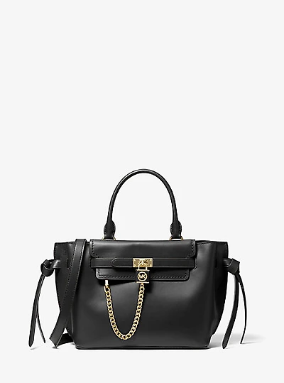 Hamilton Legacy Small Leather Belted Satchel