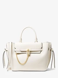 Hamilton Legacy Large Leather Belted Satchel