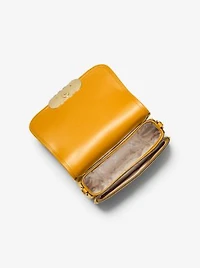 Sac messager Parker de taille moyenne en suède