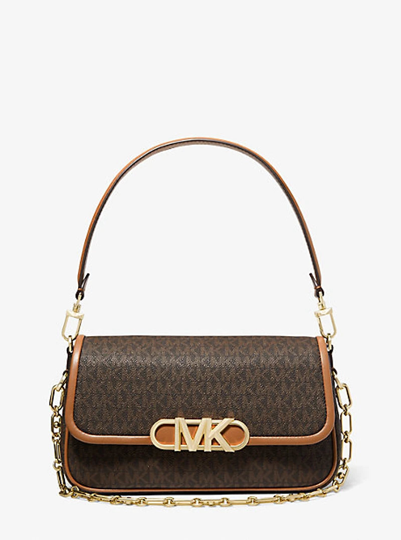 Parker Medium Logo Shoulder Bag
