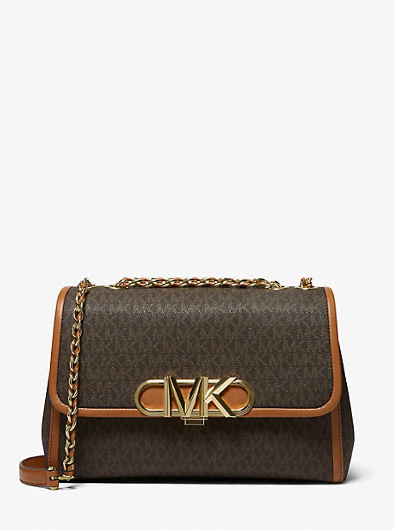 Très grand sac à épaule Parker à logo