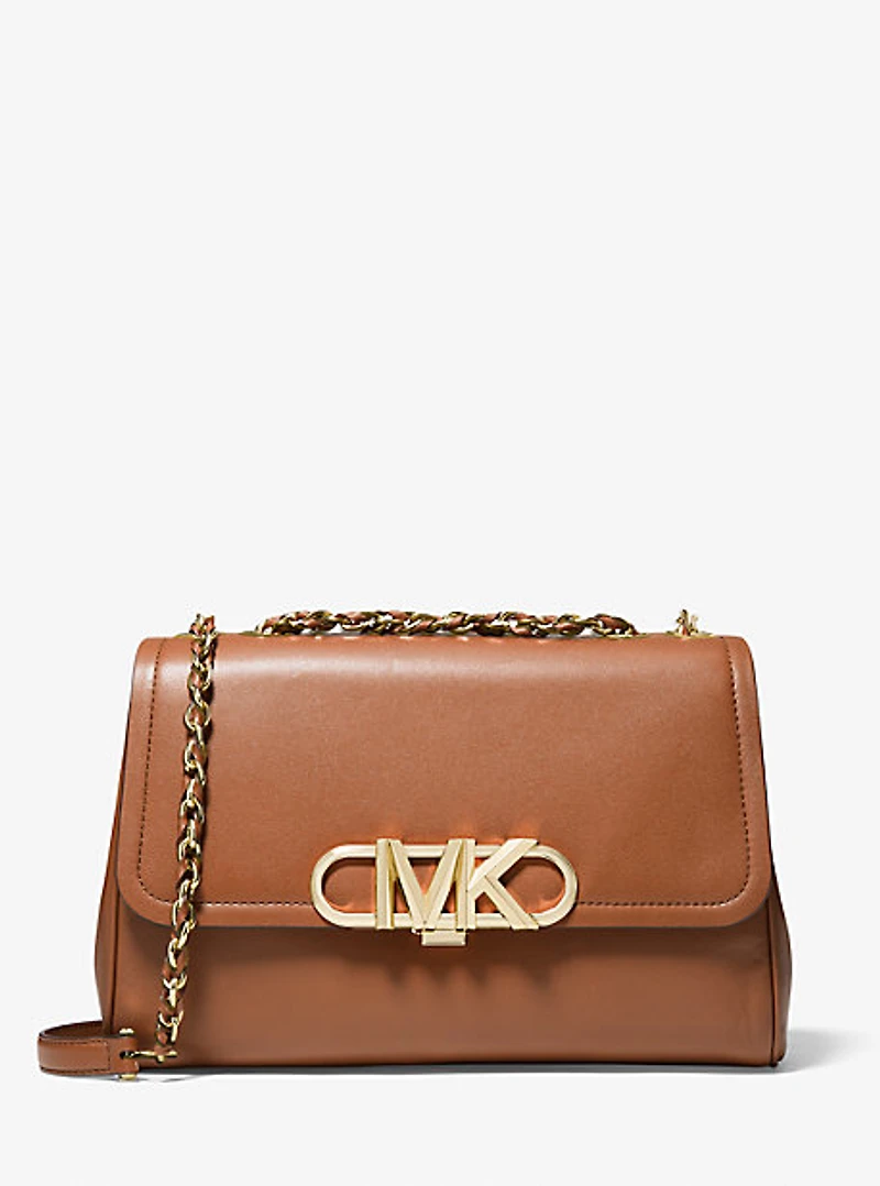 Très grand sac à épaule Parker en cuir