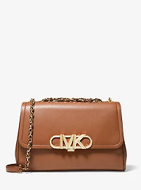 Très grand sac à épaule Parker en cuir
