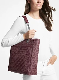 Grand sac fourre-tout Blaire à logo