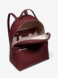 Sac à dos Valerie de taille moyenne en cuir grainé