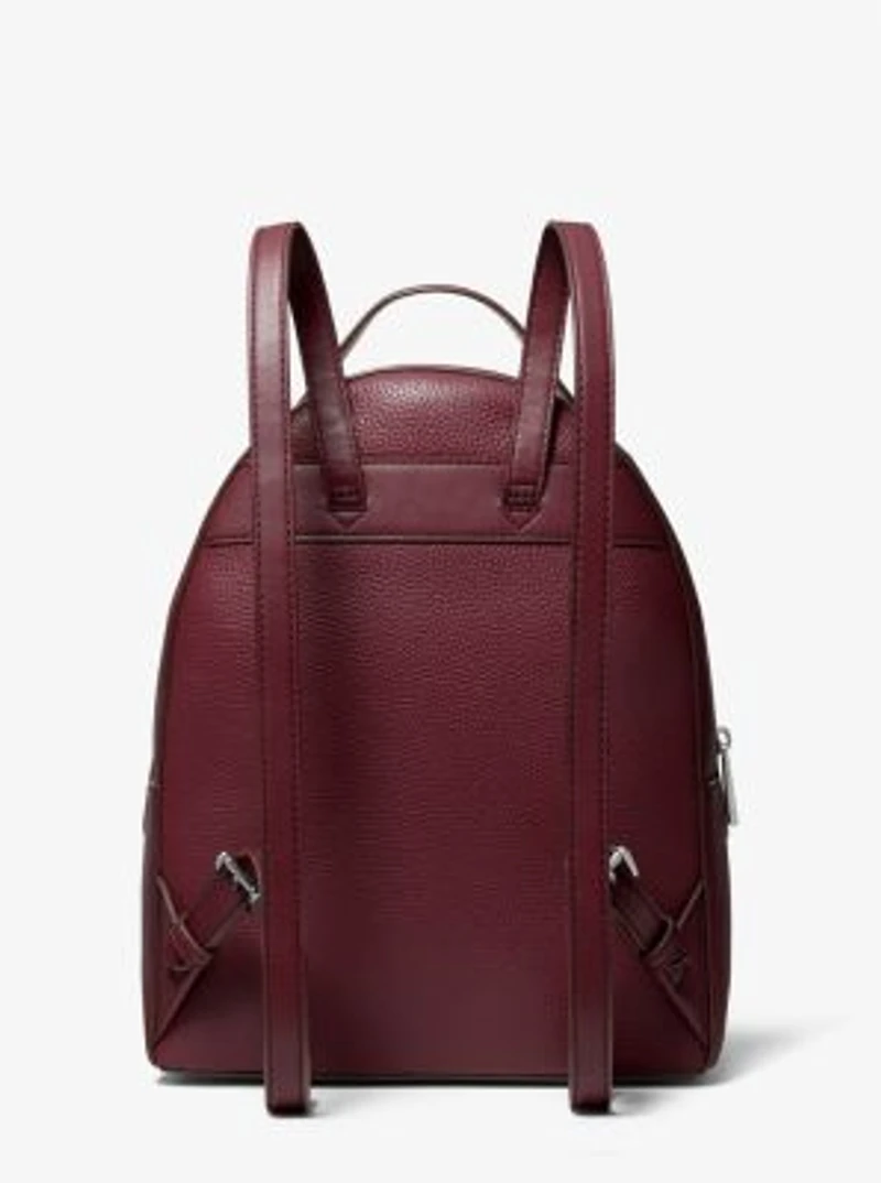 Sac à dos Valerie de taille moyenne en cuir grainé