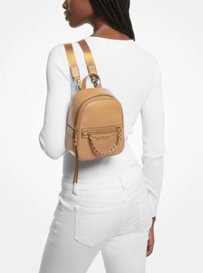 Elliot Extra-Small Pebbled Leather Backpack
