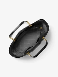Jacquelyn Medium Pebbled Leather Tote Bag