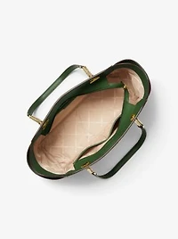 Jacquelyn Medium Pebbled Leather Tote Bag